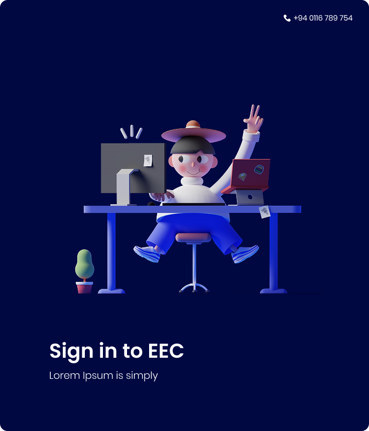 login form